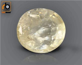 Natural UNT & UNH Yellow  Sapphire Pokhraj 3.94CTS-2455